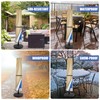 Teynewer Parasol Cover Waterproof, Straight Parasol Protective Covers with Telescopic