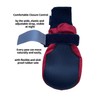LONSUNEER Winter Paw Protector Dog Boots for Large Dogs, Waterproof