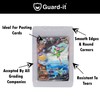 Guard-it - 50 Semi-Rigid Card Sleeves for Sports & Trading