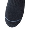 Nautica Mens Stretch Comfort Cushioned Athletic Quarter Socks With Moisture