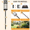TEZKOLES 8 Pack Solar Pathway Lights Outdoor, IP65 Waterproof Solar