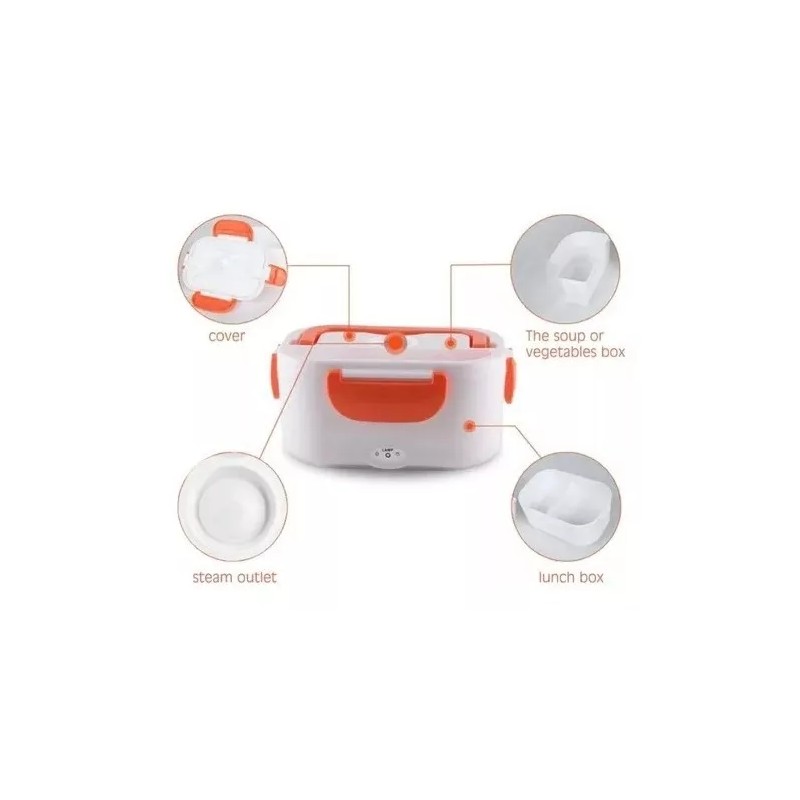 Electronic Lunch Box Electrónico Mantiene La Comida Caliente Y Cocina