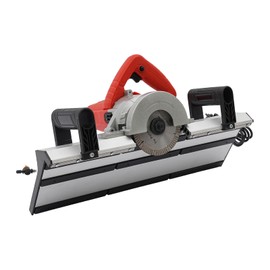 VPABES 1200W Electric Tile Bevel Cutter Machine with Spraying System, 43°Cutting Tile Chamfer Tool Tile Saw Angle Grinder Tool for Ceramic Tile 43 Degree Chamfering,Red