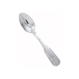 Winco 0006-01 12-Piece Toulouse Teaspoon Set, 18-0 Extra Heavy Weight Stainless Steel