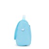 Kipling New Kichirou Metallic Lunch Bag Sea Blue Met
