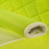 1 m neon-coloured quilted fabric, diamond quilted lining, neon colour,