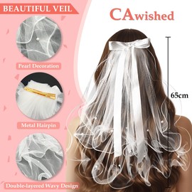 Bride to Be Sash and Veil Set with Lace Gloves Headband and Heart Sunglasses Hen Party Accessories Hen Do Decorations for Bridal Shower Bachelorette Party and Wedding