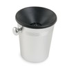 Mini/Individual Aluminium Wine Spittoon - Black Funnel