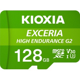 KIOXIA (Made in Japan) microSD 128GB High Durability for Dash Cams and Surveillance Cameras UHS-I U3 V30 Class 10 microSDXC 4K Compatible Maximum Read Speed 100 MB/s Maximum Write Speed 50 MB/s