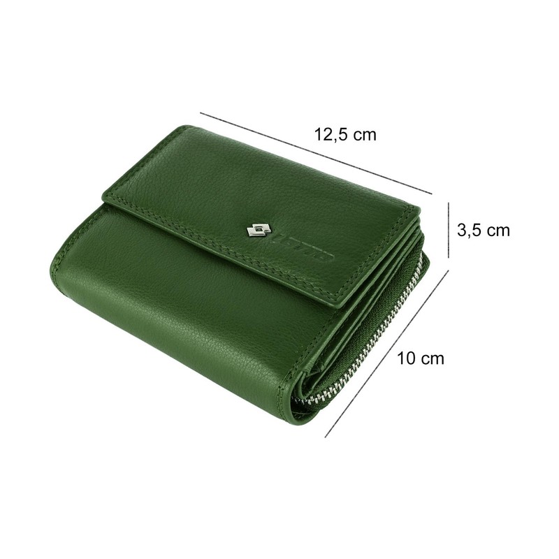 Lotto Elegant and Spacious Ladies Genuine Leather Wallet with Gift