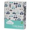 Cuddles & Cribs 1 Pack GOTS Certified Organic Cotton Fitted