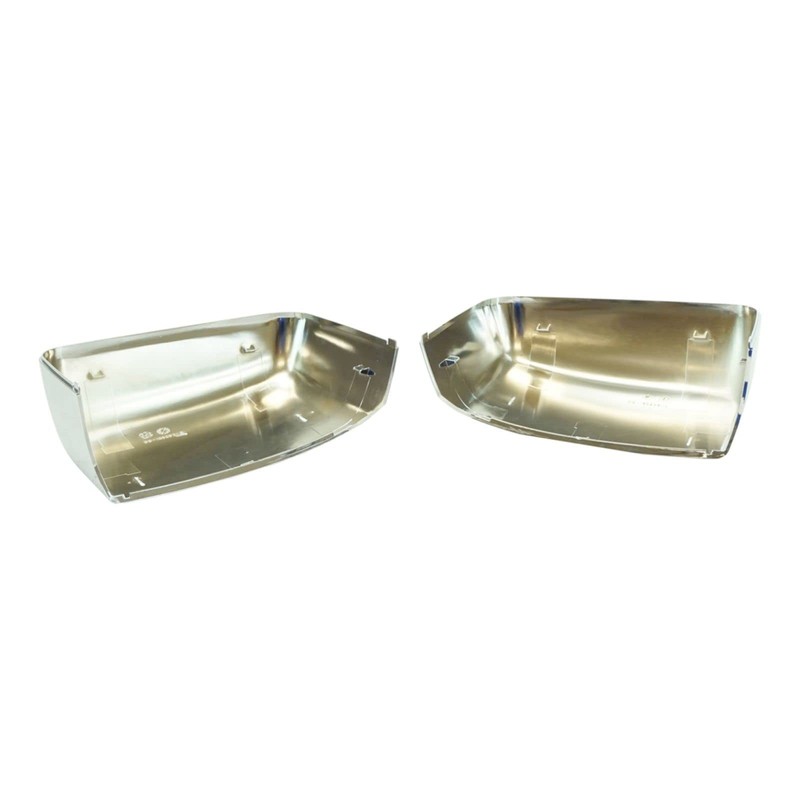 Tow Mirror Cap Chrome Kit Set of 4 Compatible with