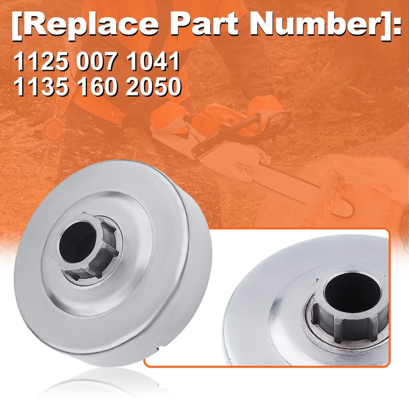 Mtanlo 3/8" Rim Sprocket Clutch Cover Bearing Kit for Stihl
