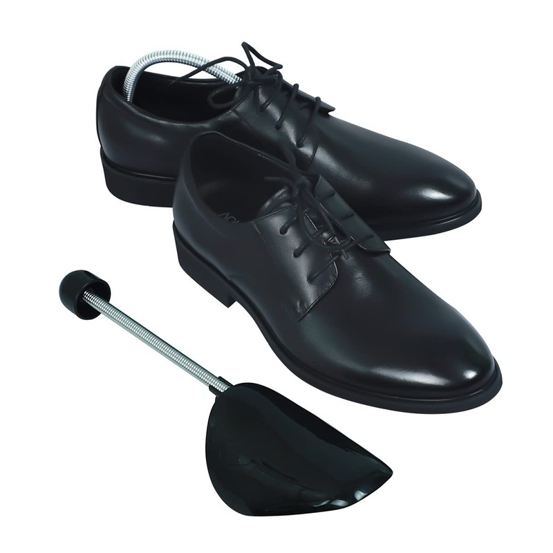 10 Pairs Plastic Shoe Trees for Men (Black)