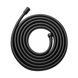 OFFO Shower Hose, Shower Hose, 3.5 m, PVC Universal Shower Pipe with Shower Hose, Washing Machine, High Pressure Shower Hose for Bathroom Fittings, Replacement, Matte Black