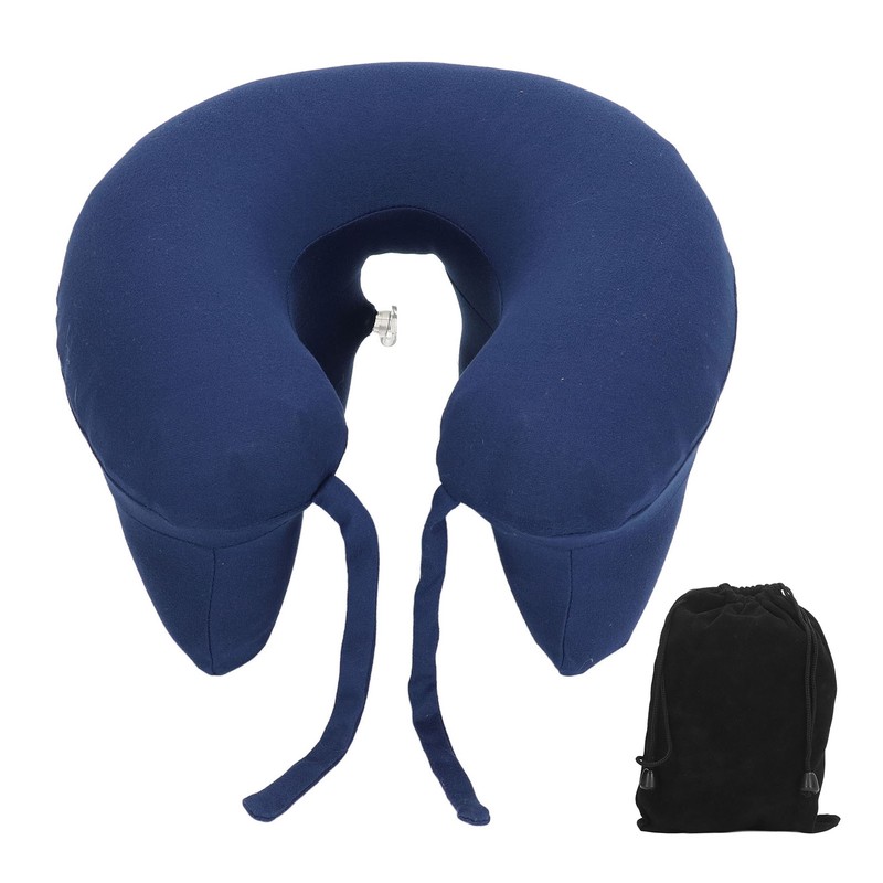 Press Type Inflatable U Shaped Pillow Portable Inflatable U Shaped
