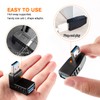 KUOQIY 4 pieces USB 3.0 angle adapter, 90° angle adapter,