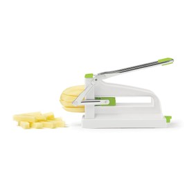 Starfrit Fry Cutter - Perfect Homemade French Fries, Stainless Steel Blades, Suction Base, Easy to Clean