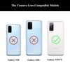LOZOP 2 Sets S20 FE Rear Camera Lens Glass Replacement