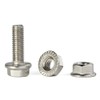 20 Sets M6-1.0 x 16mm Flanged Hex Head Bolts Hexagon