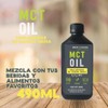 MCT Oil (C8+C10 95%) 490ml trigliceridos de cadena media /
