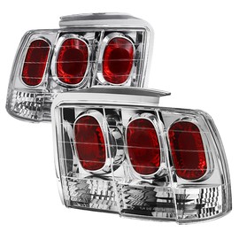 ALTEZZA TAIL LIGHT CHROME Made for and Compatible with 99-04 FORD MUSTANG