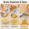 5-in-1 Multifunctional Spoon, Egg Separator, 304 Stainless Steel