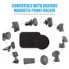Mount Metal Plate with Adhesive for Magnetic Cradle-Less Mount by