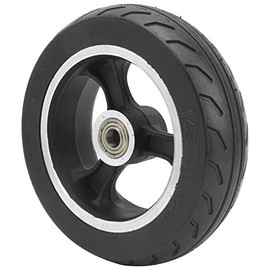 Rueda Sólida 6 Pulgadas, Llanta Antiexplosión Liviana No Inflable, Rueda Patinete Eléctrico, for Scooters Adultos Niños Carros Infantiles y Transporte Urbano