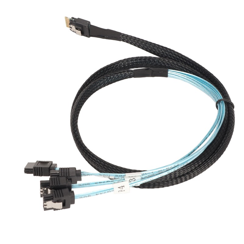 SAS Cable SFF‑8654‑4 SATA 7 Pin Array Disk Faster Transmission
