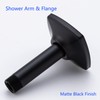 SWHYGER Shower Arm 4 Inches Ceiling Mount Replacement Rain Straight