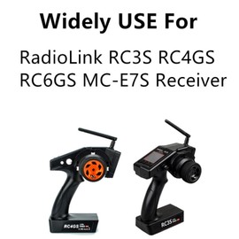 Cecicebb 7.4V 2800mAh 20C Lipo Battery JST Plug for RadioLink RC3S RC4GS RC6GS MC-E7S Receiver Transmitter with 7.4V Battery Charger