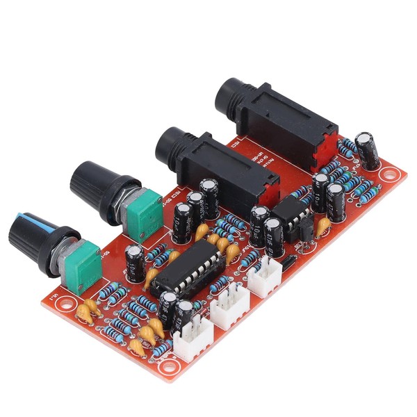 PT2399 Digital Microphone Amplifier Module with 2 Microphone Outputs Adjustable Reverberation Audio Amplifier Module
