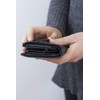 LEAS Ladies Wallet with Outside Lock and Big Coin Compartment