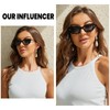 DUCO 1104 Women's Sunglasses, Polarized Sunglasses, UV 400 Protection, For
