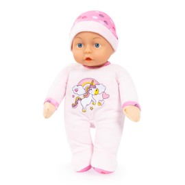Bayer Design Baby Doll Soft Body 30cm Unicorn 93029AB