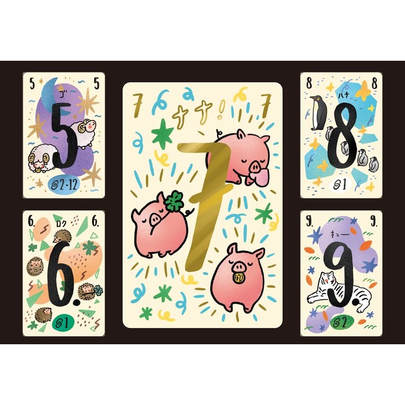 Mob+ Nana Card Game 3rd Edition (2-5 Players, 15-30 Minutes,