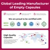 ATLEMISME Empty Gelatin Capsules Size 00 - Gelatin Capsules Empty