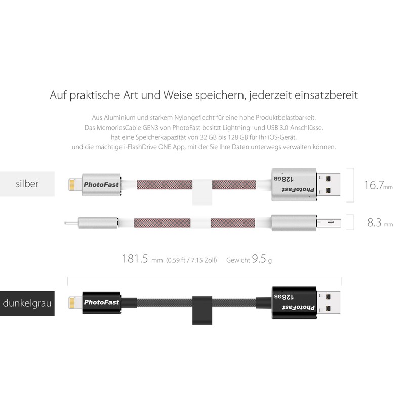 Photo Fast Memories Cable U3 Drive