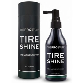 The Pro Stuff® Tire Shine - Satin Tire Dressing for Deep Black Finish | No Sling, Quick Drying, Solvent-Free | Car Tire Shine for Enthusiasts