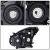 OCPTY Headlight Assembly Pair Replacement For 2008-2013 for Nissan Rogue