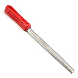 Utoolmart Diamond File 6 Inch Half Round File Diamond Coated Plastic Handle Hand Tool for Grinding Polishing 1Pcs