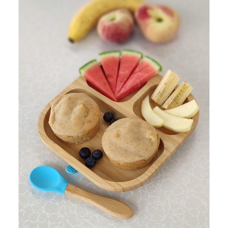 bambuskind Children's Spoons, Pack of 5, Children's Cutlery with Bamboo