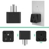 Australia/China/New Zealand/Argentina to Canada Travel Adapter (Type B) - 3