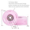 Nattork 8 Pack 82A Light up Roller Skate Wheels 54