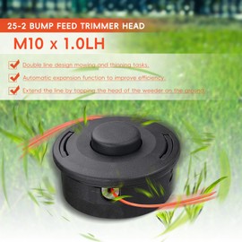25-2 Bump Feed Trimmer Head 4002 710 2108 for Stihl Weed Eater FS55 FS55R FS56 FS56RC FS70 FS70R FS80 FS85 FS90 FS90R FS91R FS94R FS100RX FS110 FS111RX FS120 FS130 FS131 FS240 Replaces 4002 710 2191