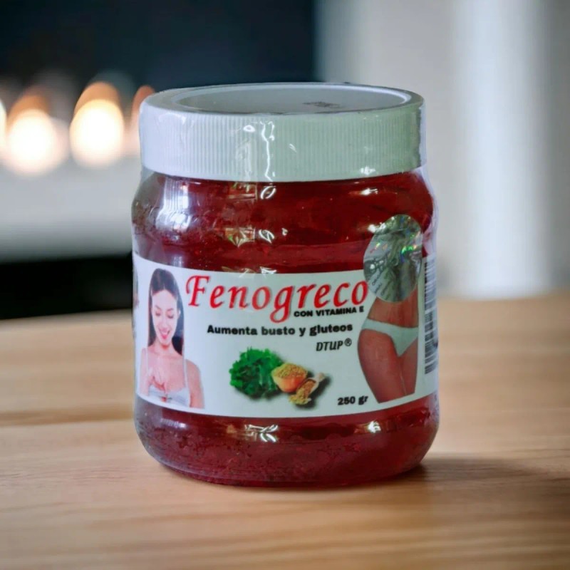 Gel Fenogreco Premium Concentrado 100% Natural Busto-gluteos