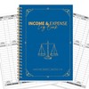 Income and Expense Planner, 54 Sheets (108 Pages)