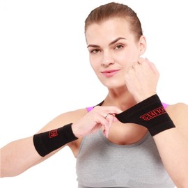 Dahrum All-Around Sports Wrist Support (2P 1set) Basketball Black 6ea