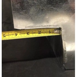 tinman 90 Degree Elbow 8 x 20 -26 Gauge Galvanized Steel Construction Ductwork